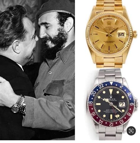 fidel castro rolex.